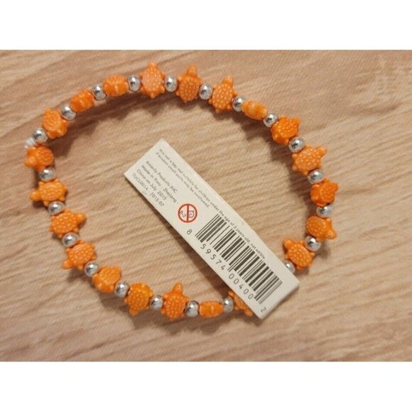 Mixed Lot Of 10 Trrtlz Kids Stretch Bracelets Turtles Frozen Despicable Me Pig - Picture 4 of 11